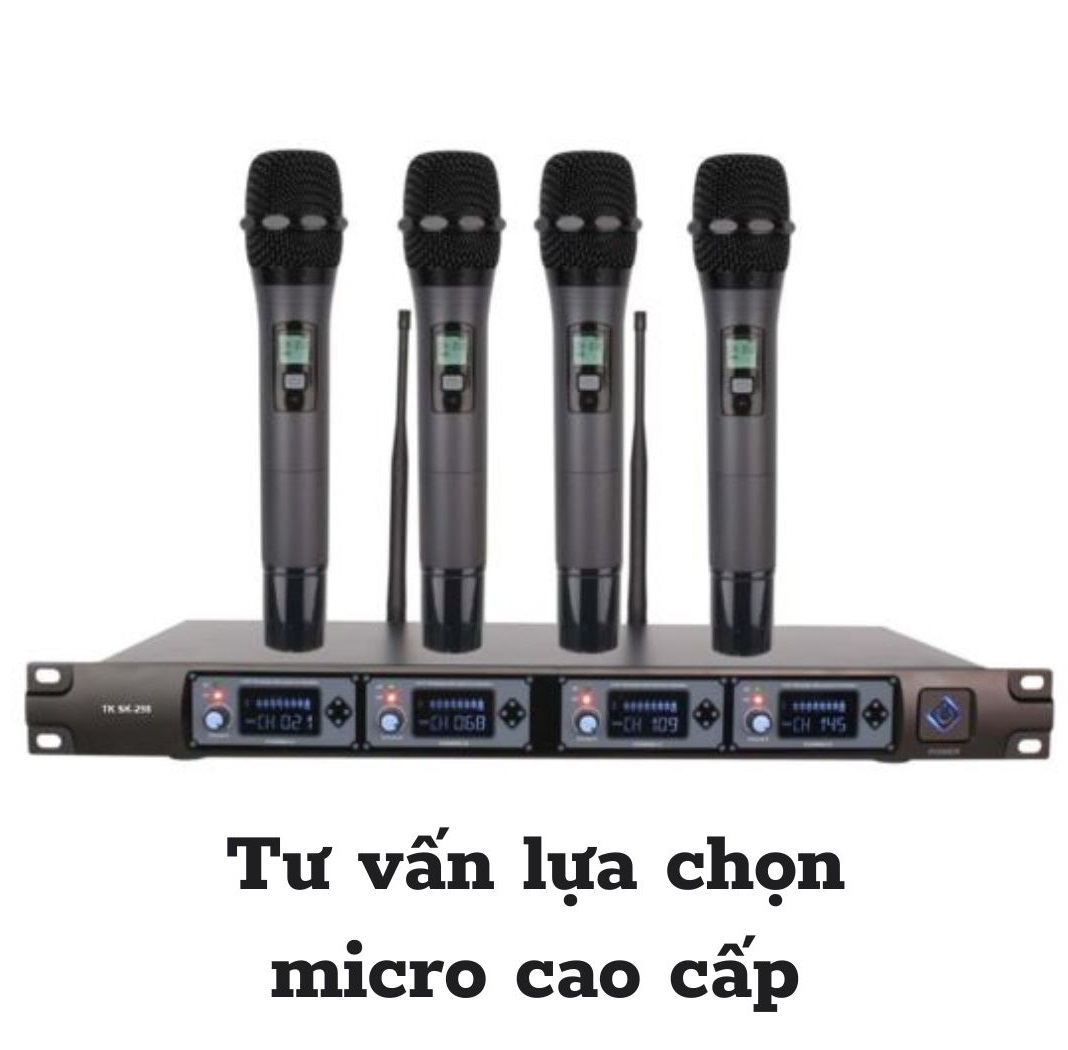 TOP 5 loại micro không dây cao cấp, chính hãng, chất lượng cao, giá thành tốt